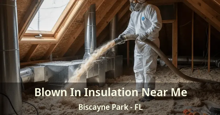 Blown In Insulation Near Me Biscayne Park - FL