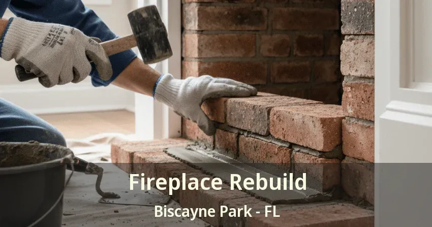 Fireplace Rebuild Biscayne Park - FL