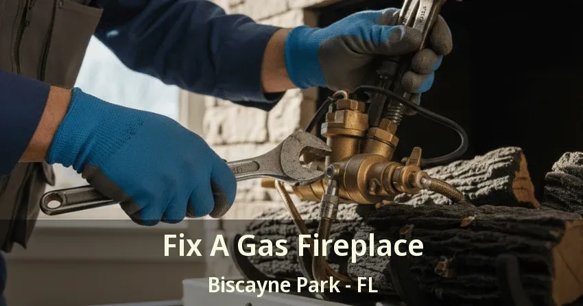 Fix A Gas Fireplace Biscayne Park - FL