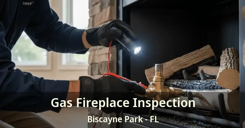 Gas Fireplace Inspection Biscayne Park - FL