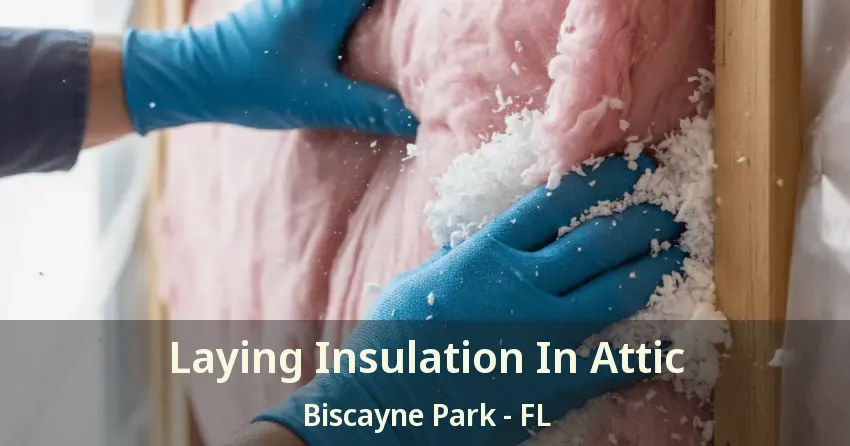 Laying Insulation In Attic Biscayne Park - FL Laying Insulation In Attic Biscayne Park - FL