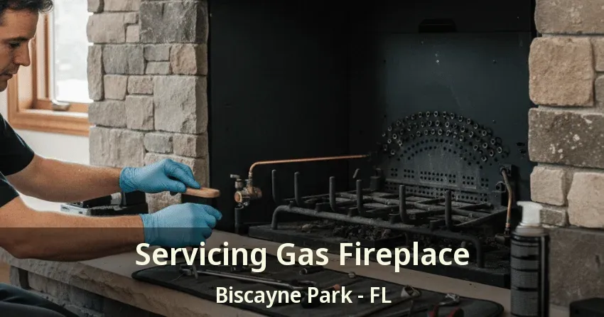 Servicing Gas Fireplace Biscayne Park - FL