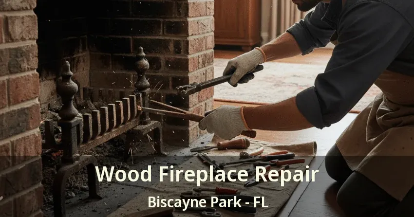 Wood Fireplace Repair Biscayne Park - FL